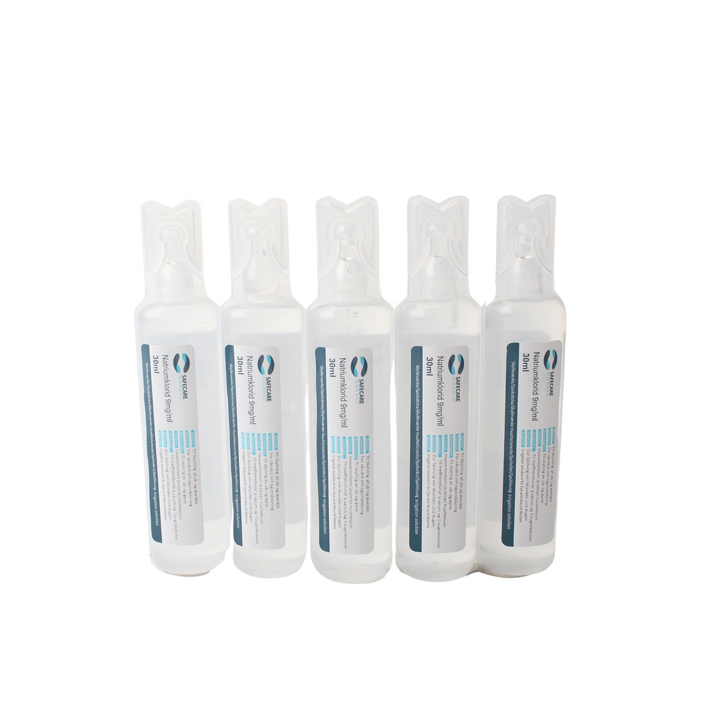 Safecare Nordic, steril skyllevæske, NaCL 0,9% i pipetteflaske, 15 ml