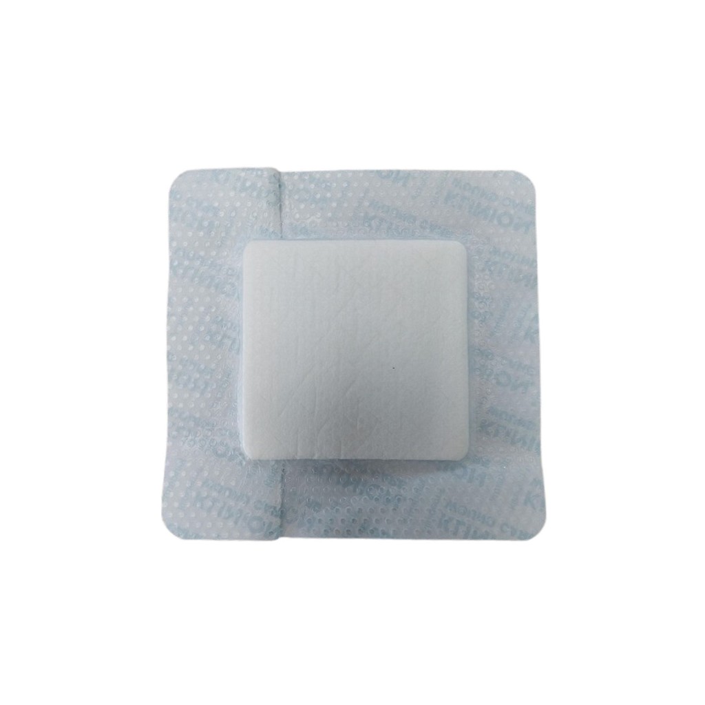 Kliniderm Foam Silikone Border, Flexible, steril, 10 x 10 cm