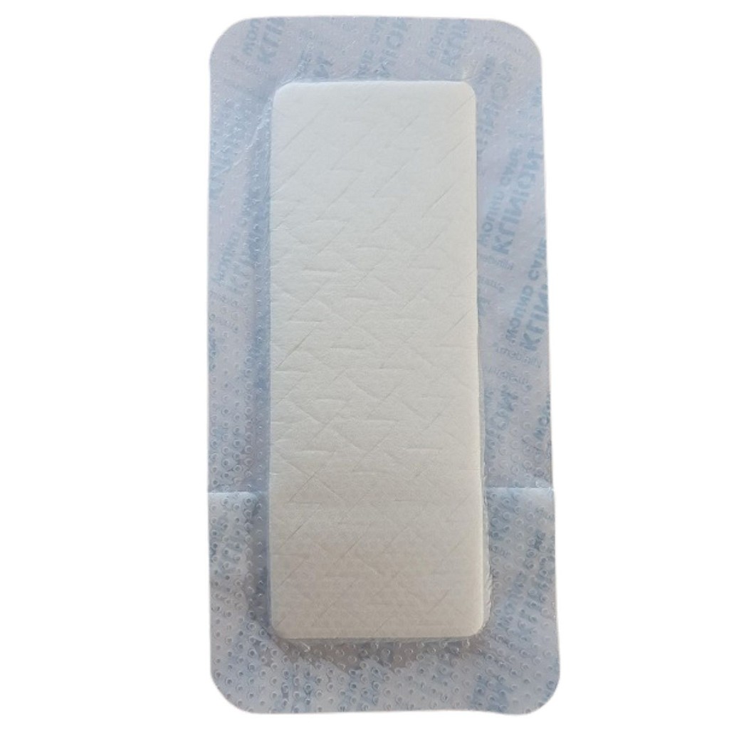 Kliniderm Foam Silikone Border, Flexible, steril, 10 x 20 cm