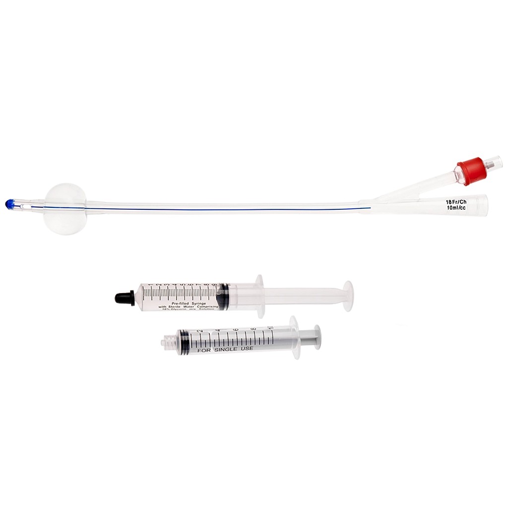UnoQuip ballonkateter, 10ml, kvinde, forfyldt sprøjte, ch 12, steril