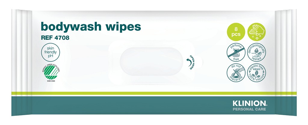 Klinion, Plastikfri Bodywash sengebadsserviet, 20 cm x 30 cm