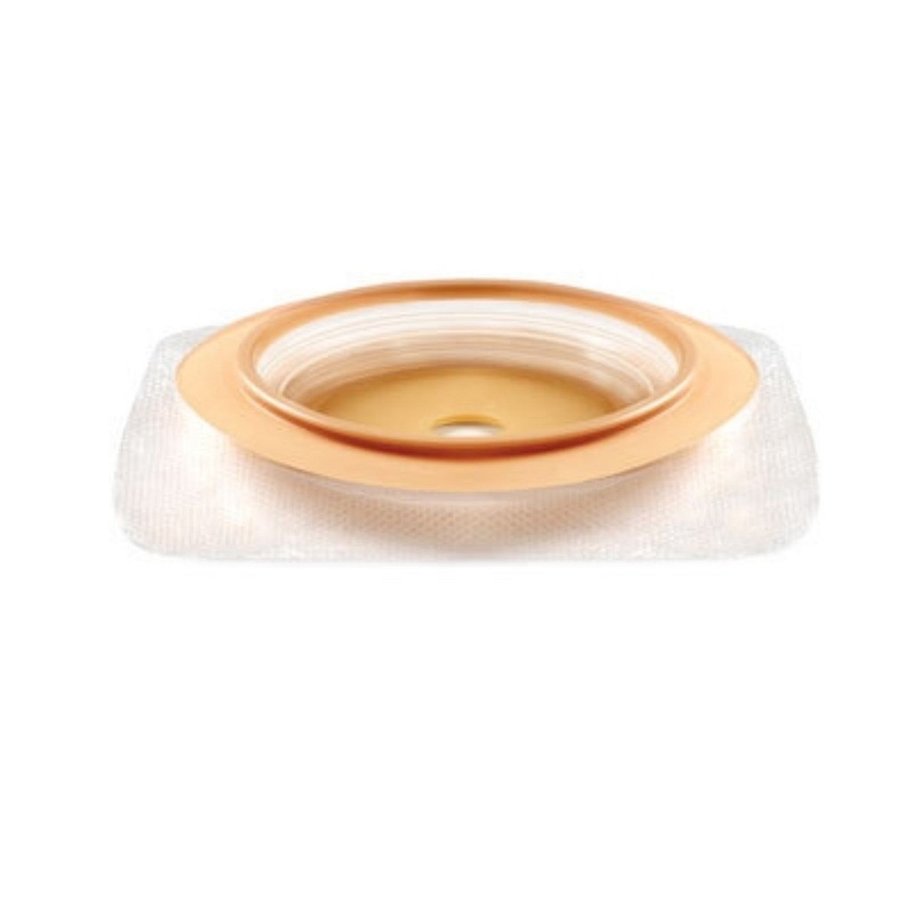 Natura Stomahesive basisplade, løftbar flange, opklipbar, akrylat, 45 mm ring