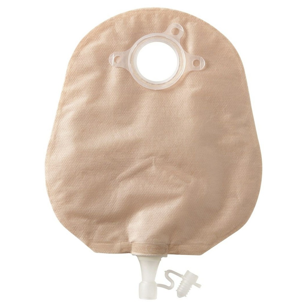 Natura+, 2-dels urostomipose, Standard, flerkammer, klar, 45 mm ring