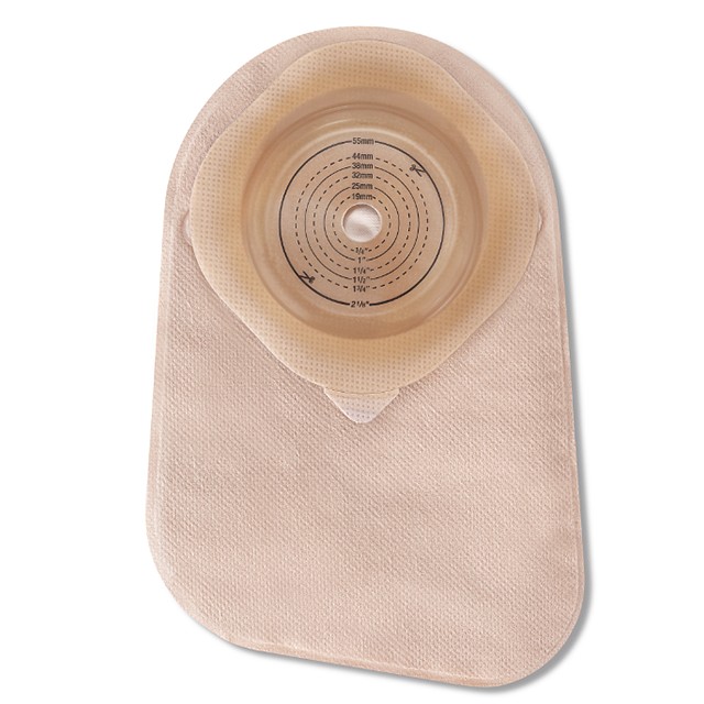 Moderma Flex CeraPlus Soft konveks, 1-dels colostomipose, Maxi vindue, beige, Ø 15-38 mm