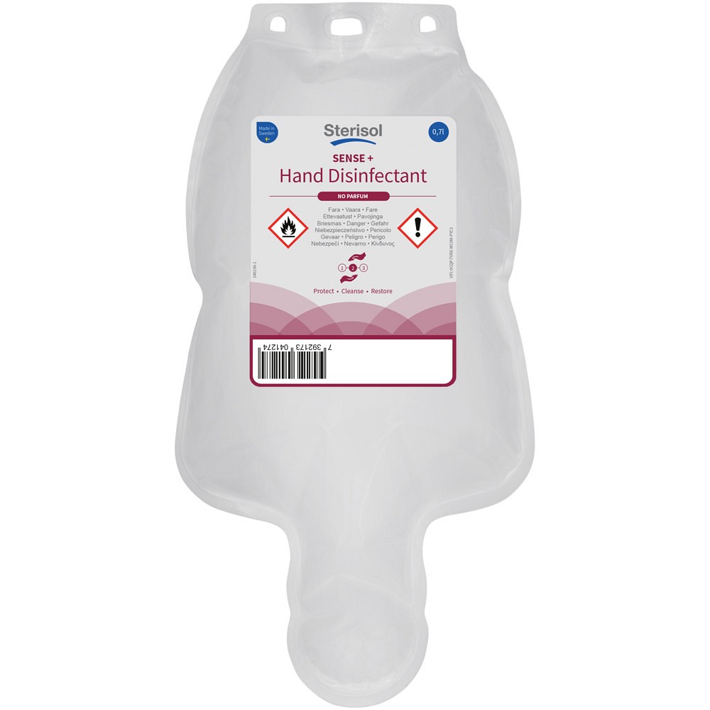 Sterisol, Sense+ kirurgisk hånddesinfektion, 700 ml