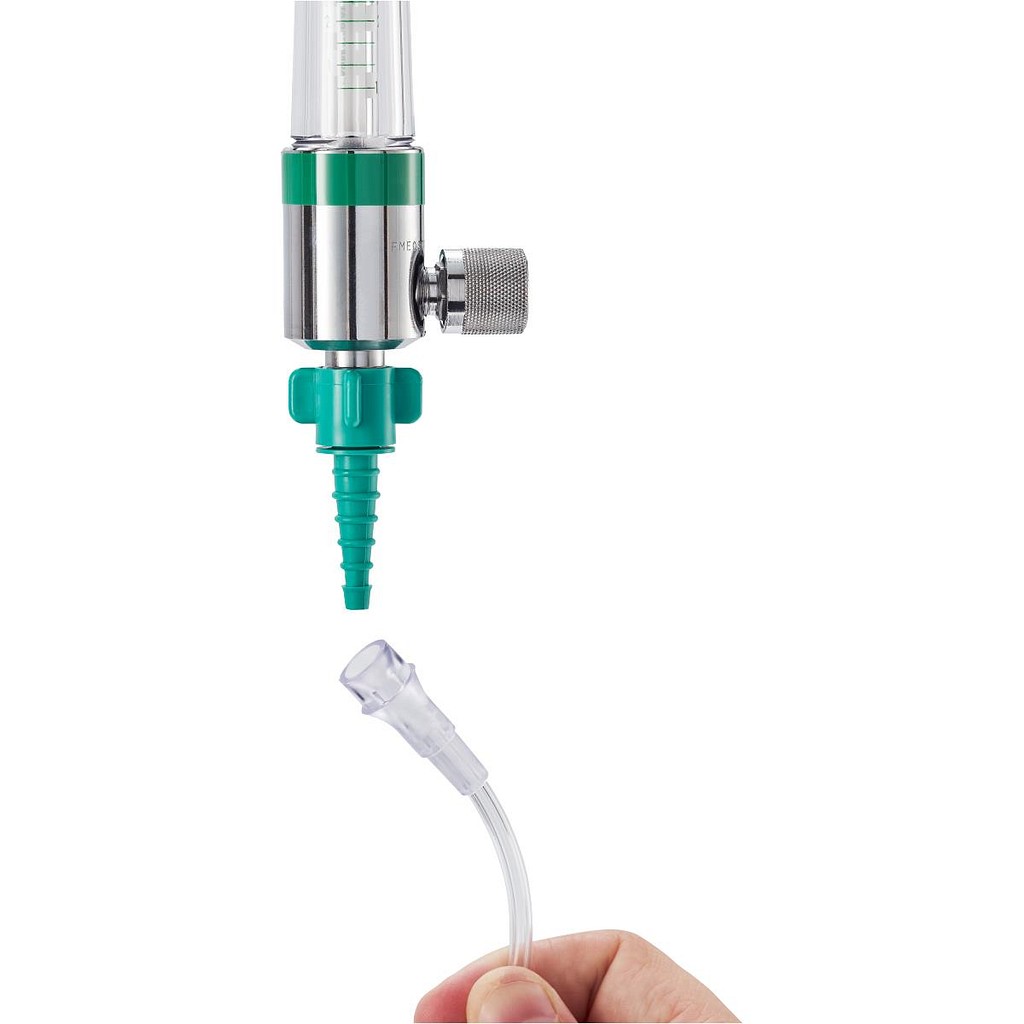 Slangekobling med gjenger for oksygentilkobling