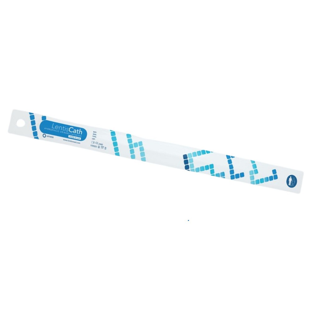 LentisCath, Nelatonkateter, hydrofil coated, 40 cm, steril, ch 14