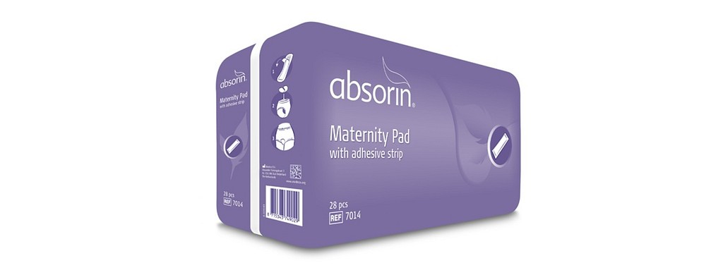 Absorin Maternity dryp-/dagbind, 36 cm x 11 cm
