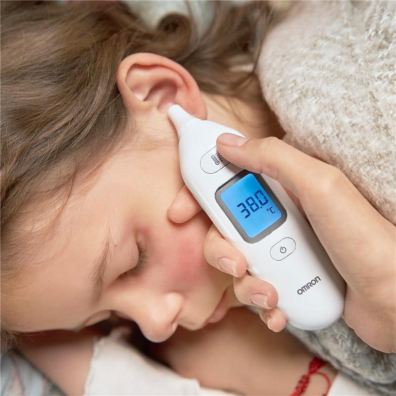 Omron Gentle Temp 533 øretermometer, hvid