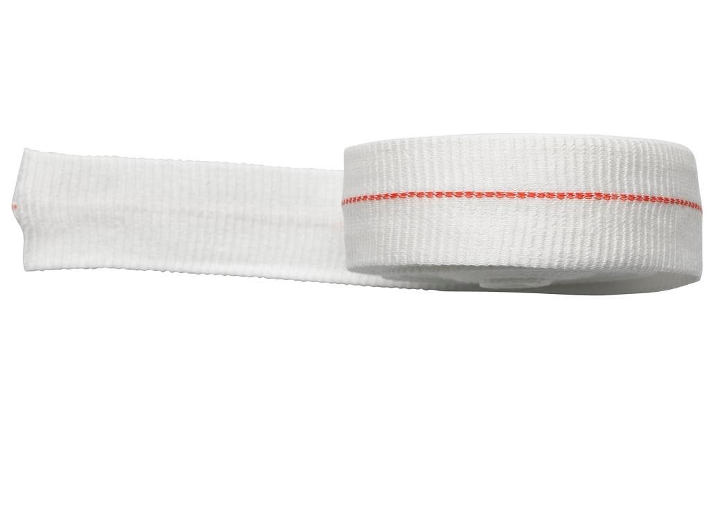 Tubifast 2-way stretch, rørbandage, rød, 3,5 cm x 10 m