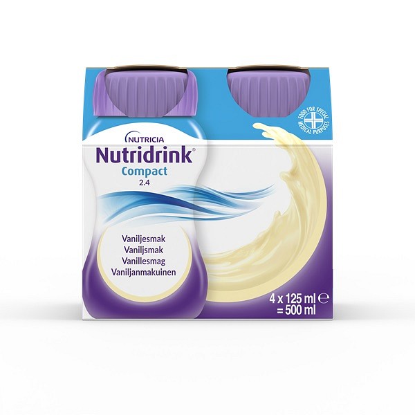 Nutridrink Compact, vanilje, 125 ml