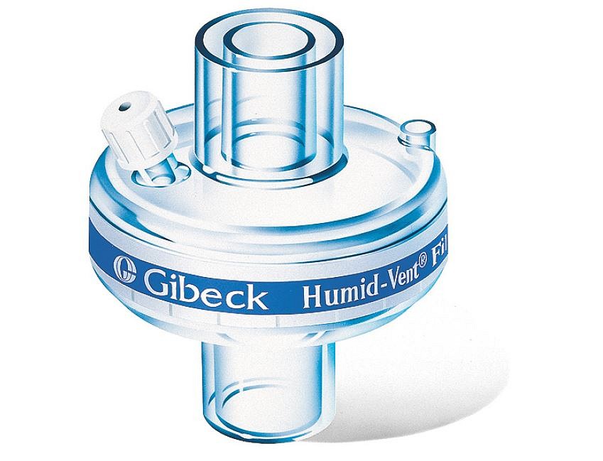 Gibeck, Humid-Vent filter, compact, lige m/Co2 port