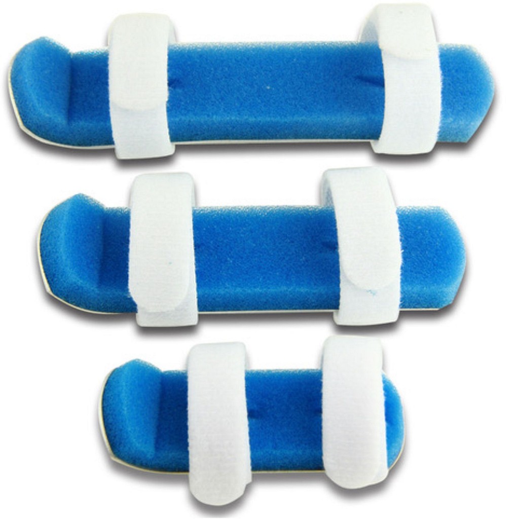 Fingerskinne med dobbelt velcro, medium
