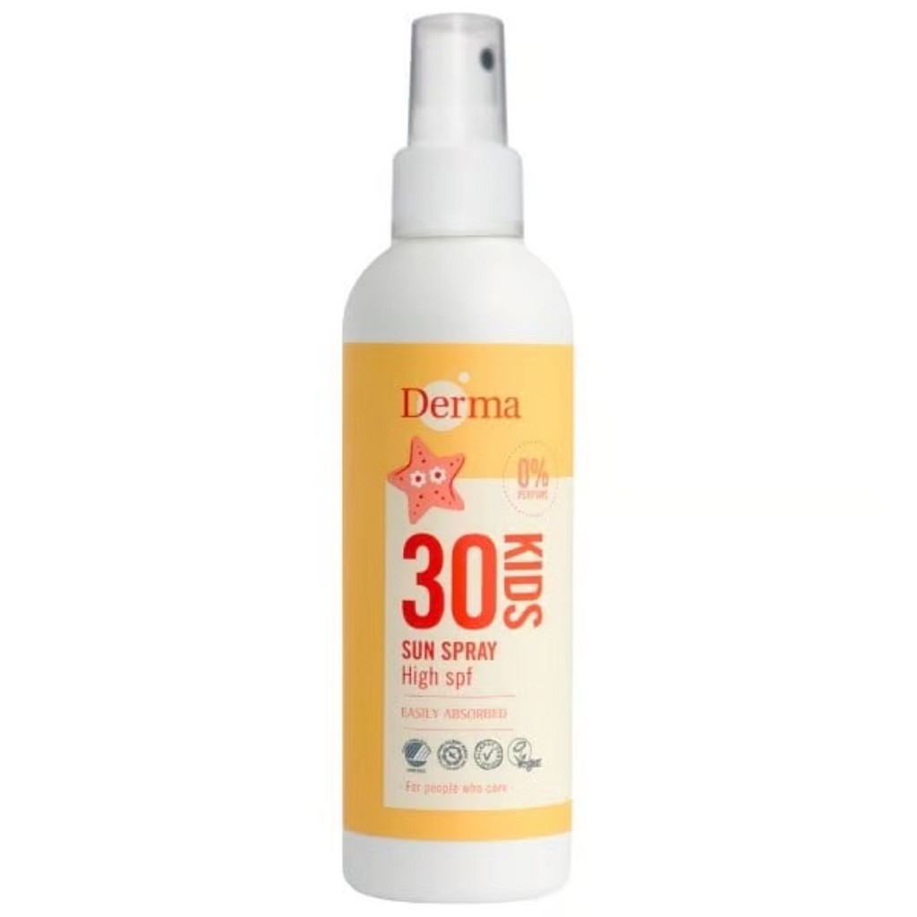 Derma Kids solcreme Spray SPF30, 200 ml