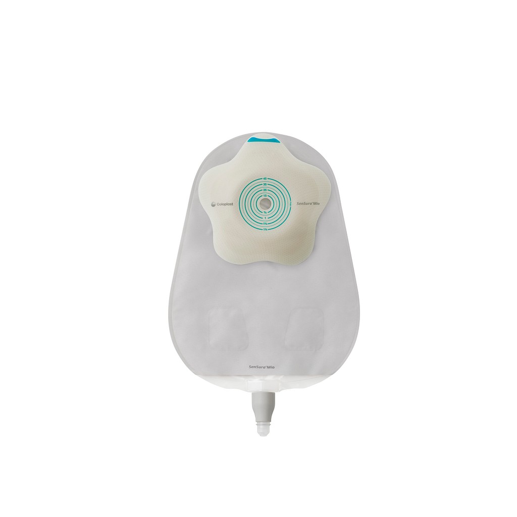 SenSura Mio Concave, 1-dels urostomipose, Maxi, klar, Ø 10-40 mm