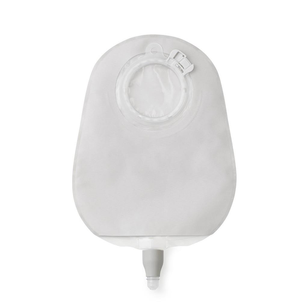 SenSura Mio Click, 2-dels urostomipose, Maxi, flerkammer, klar, 50 mm ring