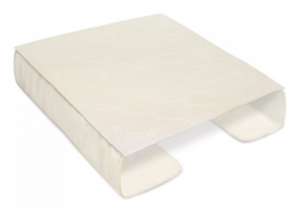Absorin underlag, med flapper, flergangs, 85 cm x 90 cm