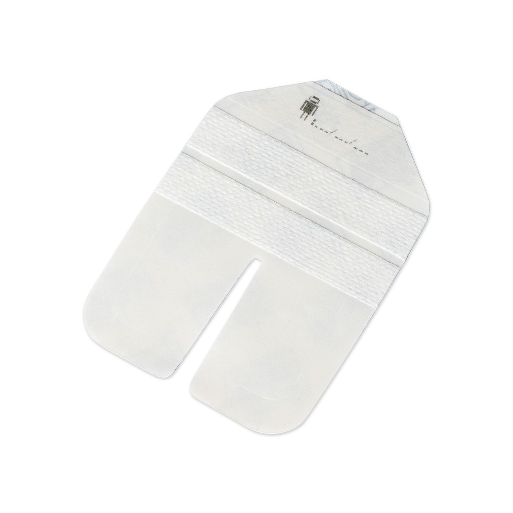 Kliniderm IV forbinding, med ramme, transparent, steril, 7 cm x 8,5 cm