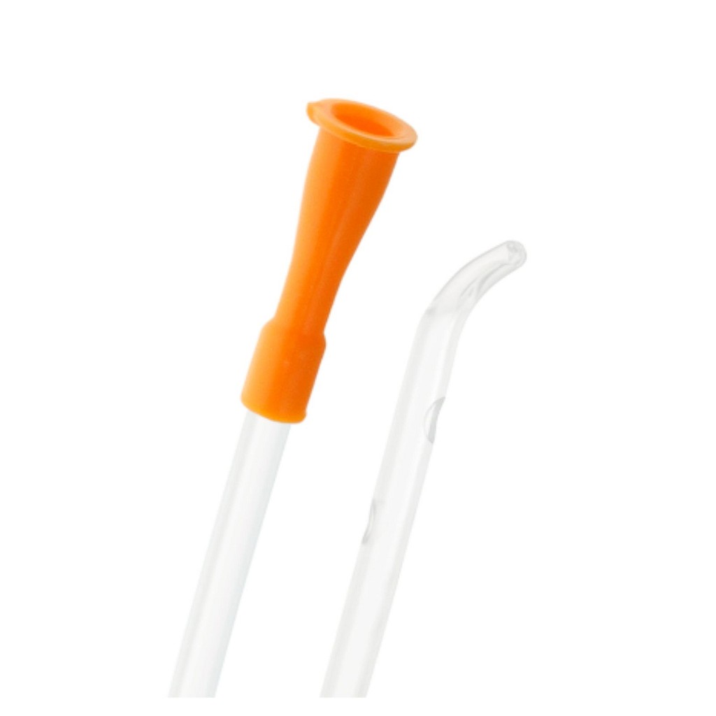Mediplast kateter, tiemann, ucoated, 40 cm, orange, steril, ch 16