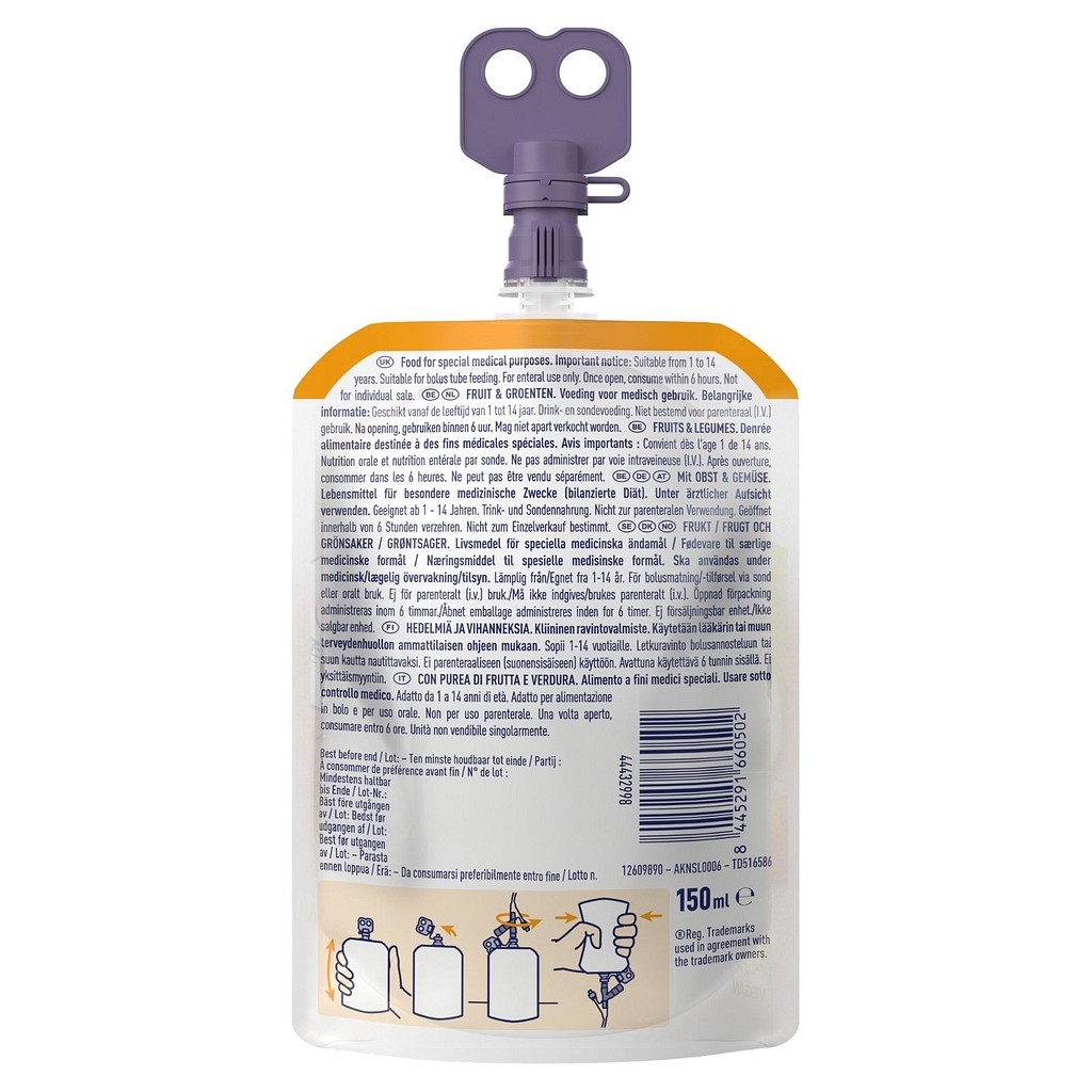 Compleat Paedeatric Bolus Blends 1.2, 150 ml