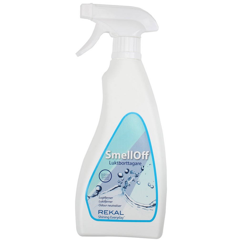 SmellOff, lugtfjerner med forstøver, uden parfume, 500 ml