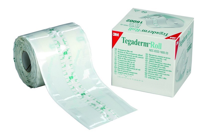 Tegaderm Roll, transparent film på rulle, 15 cm x 10 m