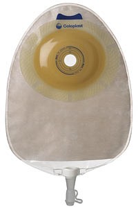 SenSura Convex Light, 1-dels uropose, flerkammer, bælteører, beige,Maxi,, Ø 15-33 mm