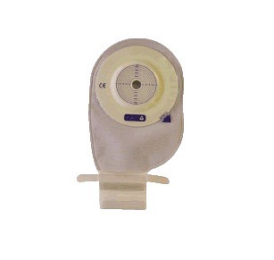 Eakin Pelican convex, 1-dels ileostomipose, Standard, vindue, beige, Ø 27,5 mm