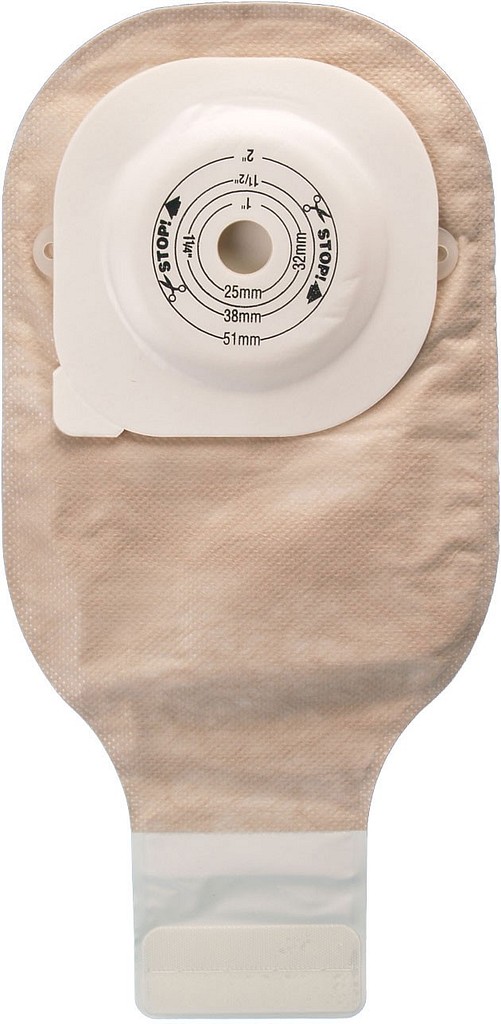 Moderma Flex SoftFlex konveks, 1-dels ileostomipose, Maxi, beige, Ø 30 mm