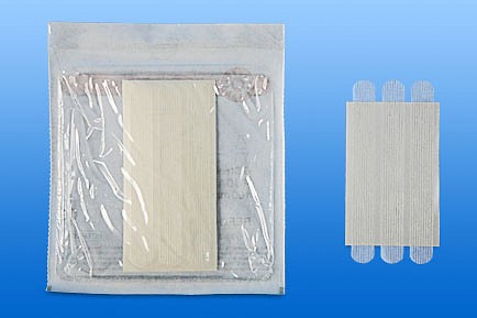Rudastrip, suturtape, hvid, steril, 13 mm x 100 mm