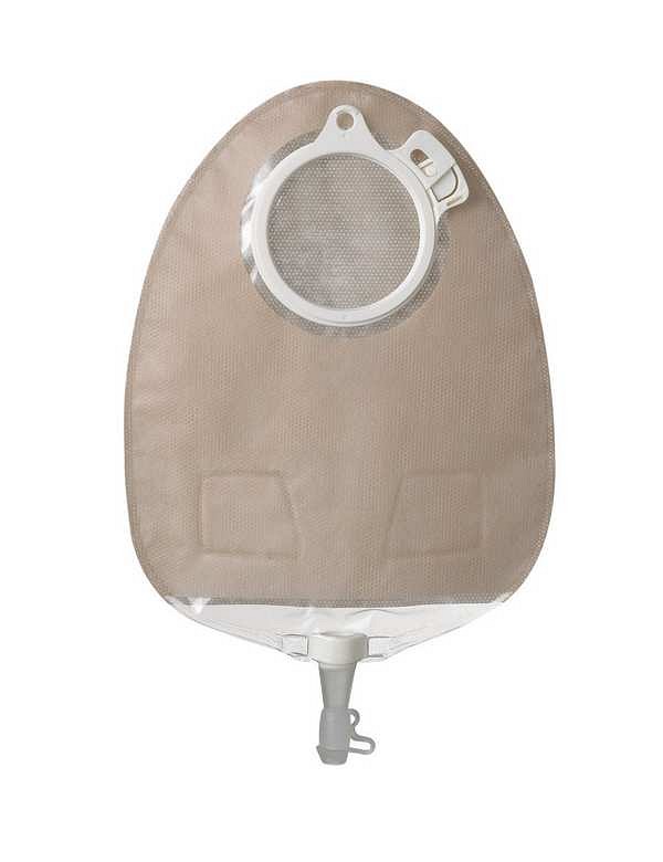 SenSura Click, 2-dels urostomipose, Maxi, flerkammer, klar, 40 mm ring