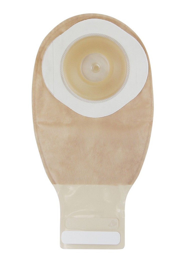Esteem+ konveks Durahesive, 1-dels ileostomipose, Standard, beige, Ø 19 mm