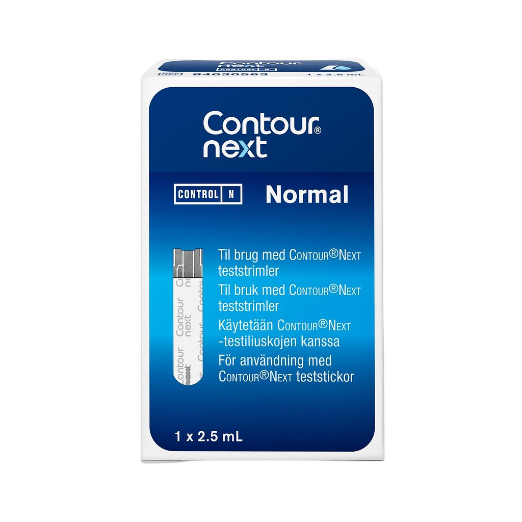 Contour NEXT, kontrolopløsning, normal, 2,5 ml