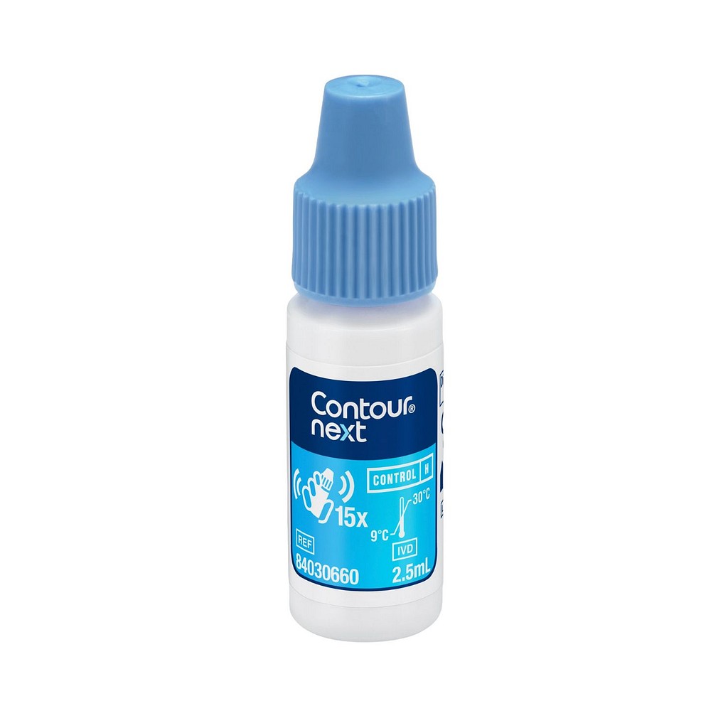 Contour NEXT, kontrolopløsning, høj, 2,5 ml