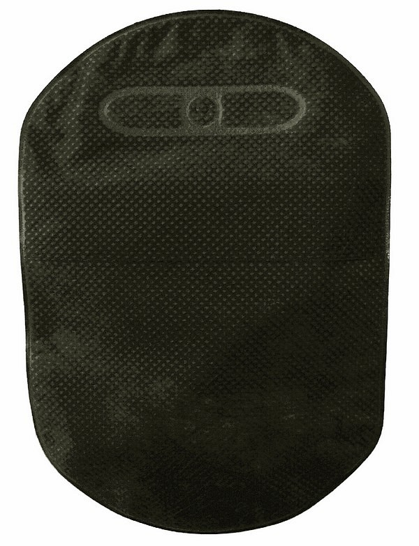 KoloBa, Black Edition, 1-dels colostomipose, Mini, vindue, sort, opklip., Ø 15-55 mm