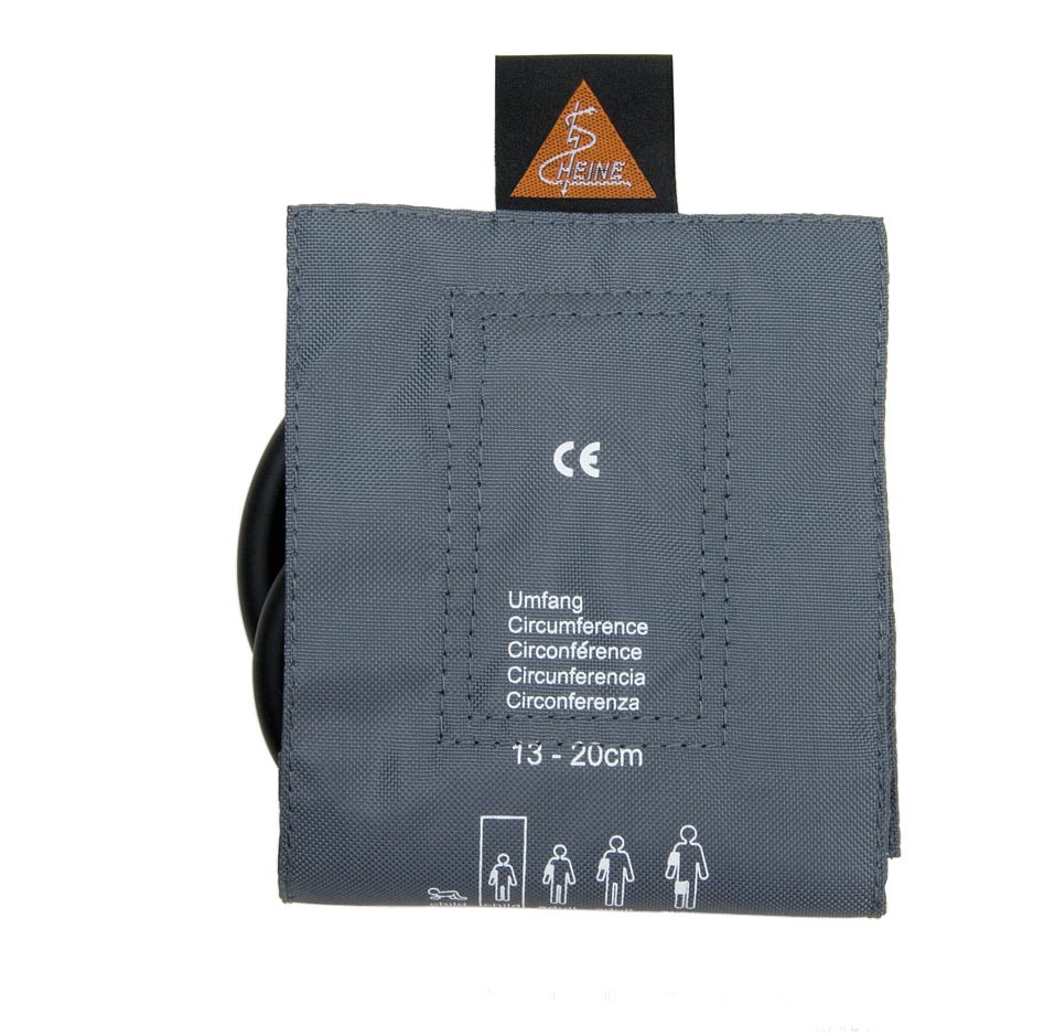 HEINE GAMMA, G7/G5/GP, velcro manchet barn, m/ 1 slange, omkreds 13-20 cm