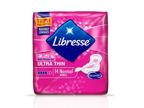 Libresse hygiejne bind, Normal, med vinger