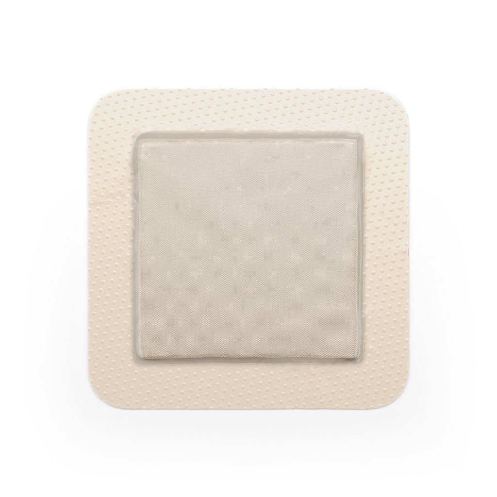 Mepilex Border Ag, border med sølv og silikone, steril, 10 cm x 20 cm