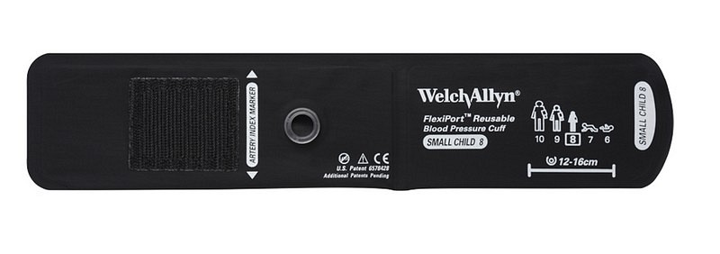 Welch Allyn FlexiPort, manchet barn lille u/ slange, 12-16 cm