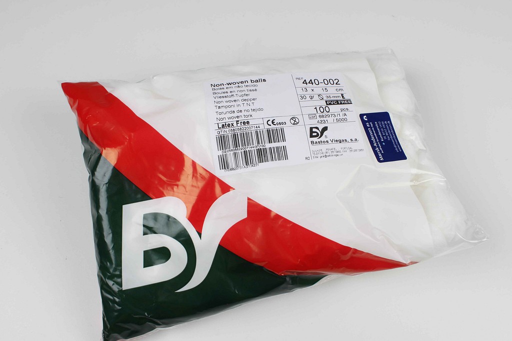 Bastos, gazekrøller, non-woven, Ø 30 mm