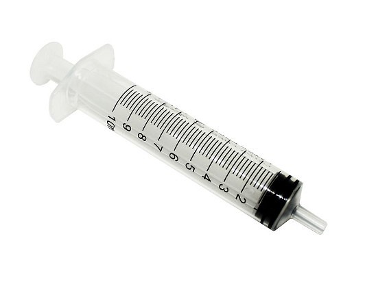 Sol-M, sprøjte, luer, 3-komp., steril, 10 ml