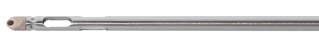 human med, irrigatio/aspiration cannula, engangs 4: hul, st., L: 30 cm / Ø 4.2 mm