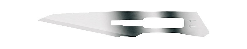 Kiato Plus, skalpelblad nr. 11, carbon stål, steril