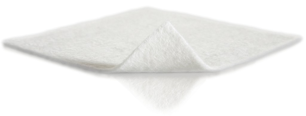 Melgisorb Ag, alginatbandage med sølv og CMC, steril, 10 cm x 10 cm