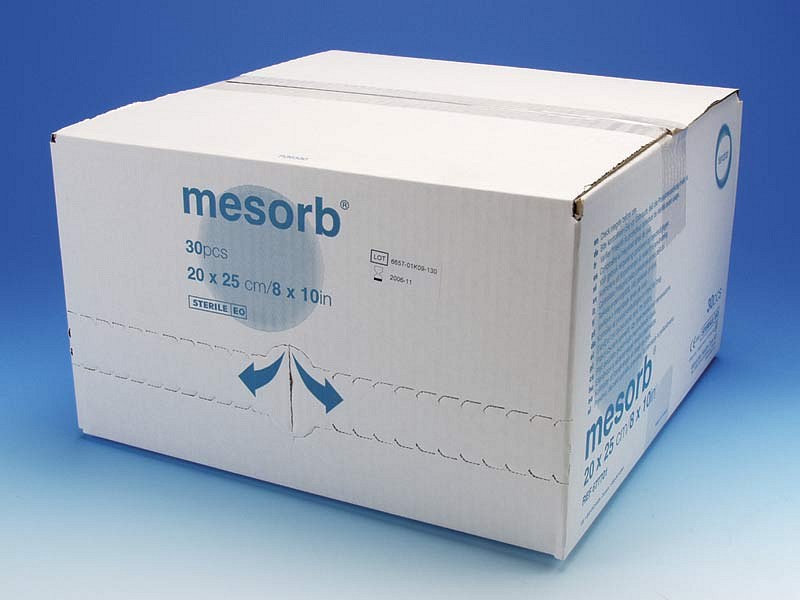 Mesorb, absorberende forbinding, steril, 23 cm x 25 cm