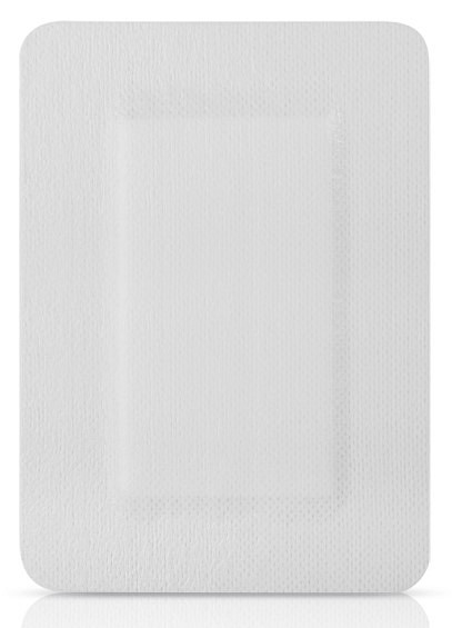 Kliniplast, border, non woven plaster med sårpude, steril, 5 cm x 7 cm