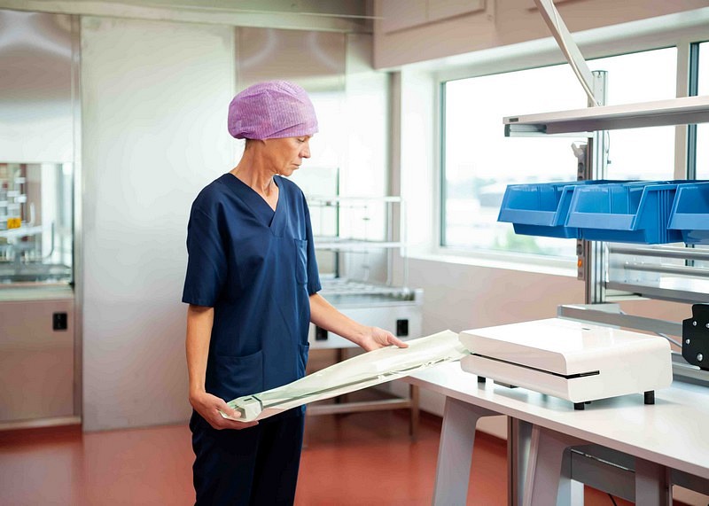 Steriking, autoklavepose til robot instrumenter, yderpose, 250 mm x 900 mm