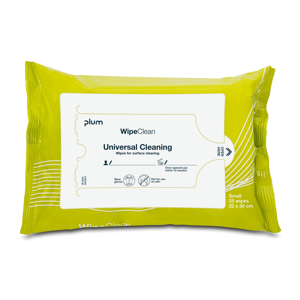 WipeClean, universal cleaning small, grøn, 20 cm x 30 cm