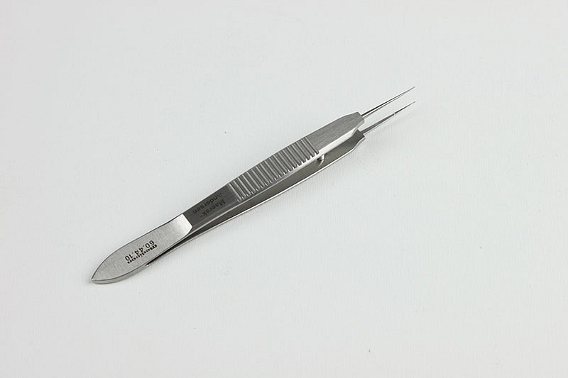 Medicon, Iris pincet, Bonn, 1x2 tænder, 10 cm