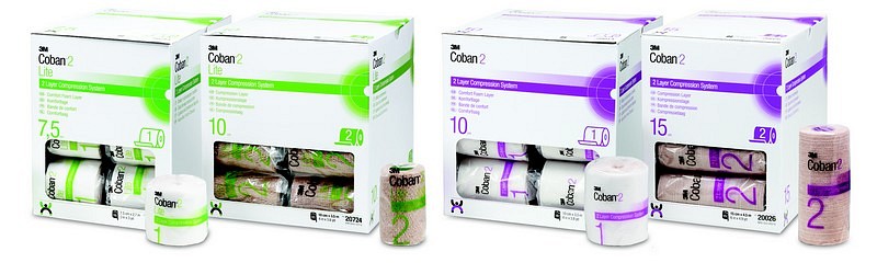 Coban, kompressionsbind Coban 2 Lite, 15 cm x 3,5 m